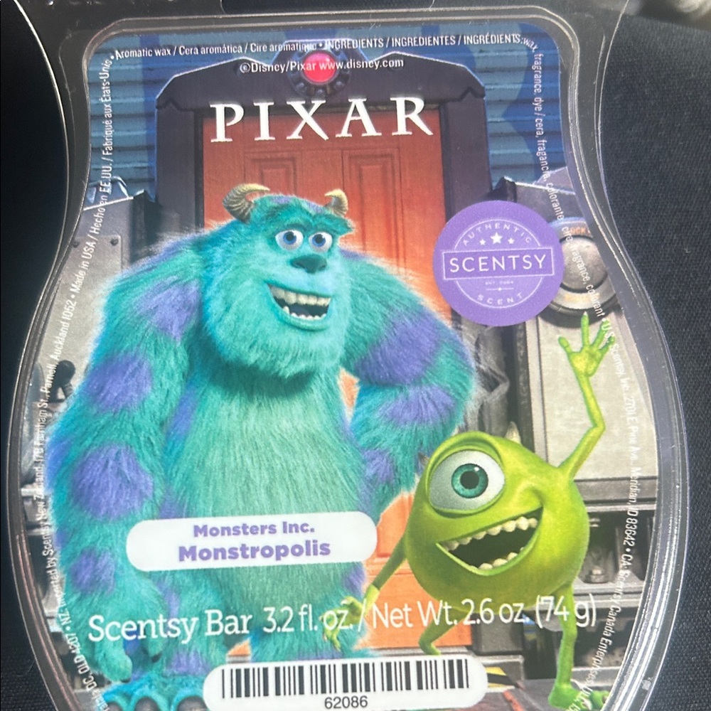 💜Scentsy Wax Trio! Looney Tunes, Monsters Inc. & Willy Wonka! - Picture 4 of 5